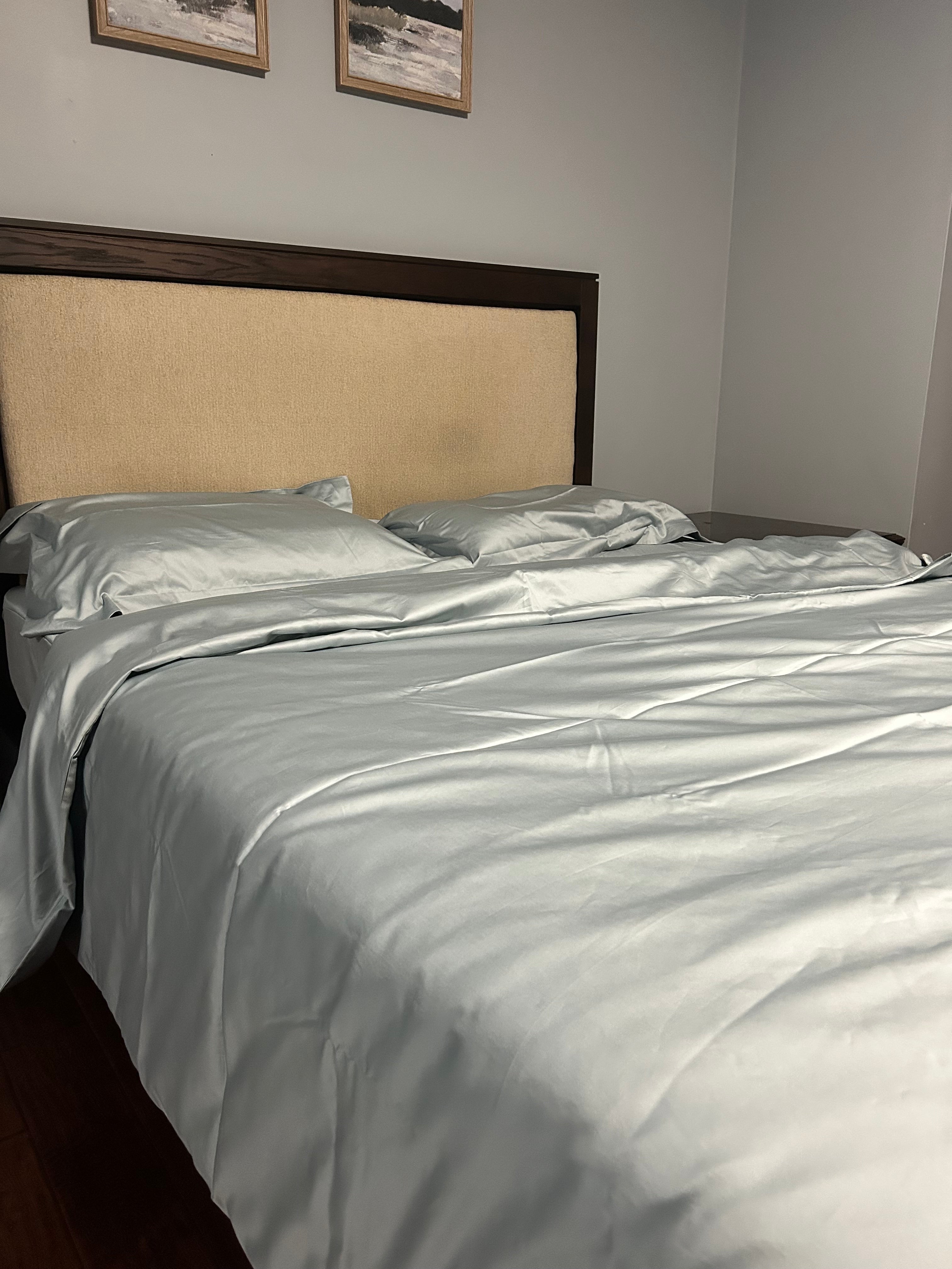 Long Staple Cotton Sateen Duvet Cover