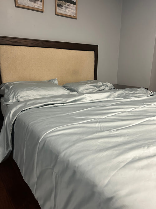 Long Staple Cotton Sateen Duvet Cover