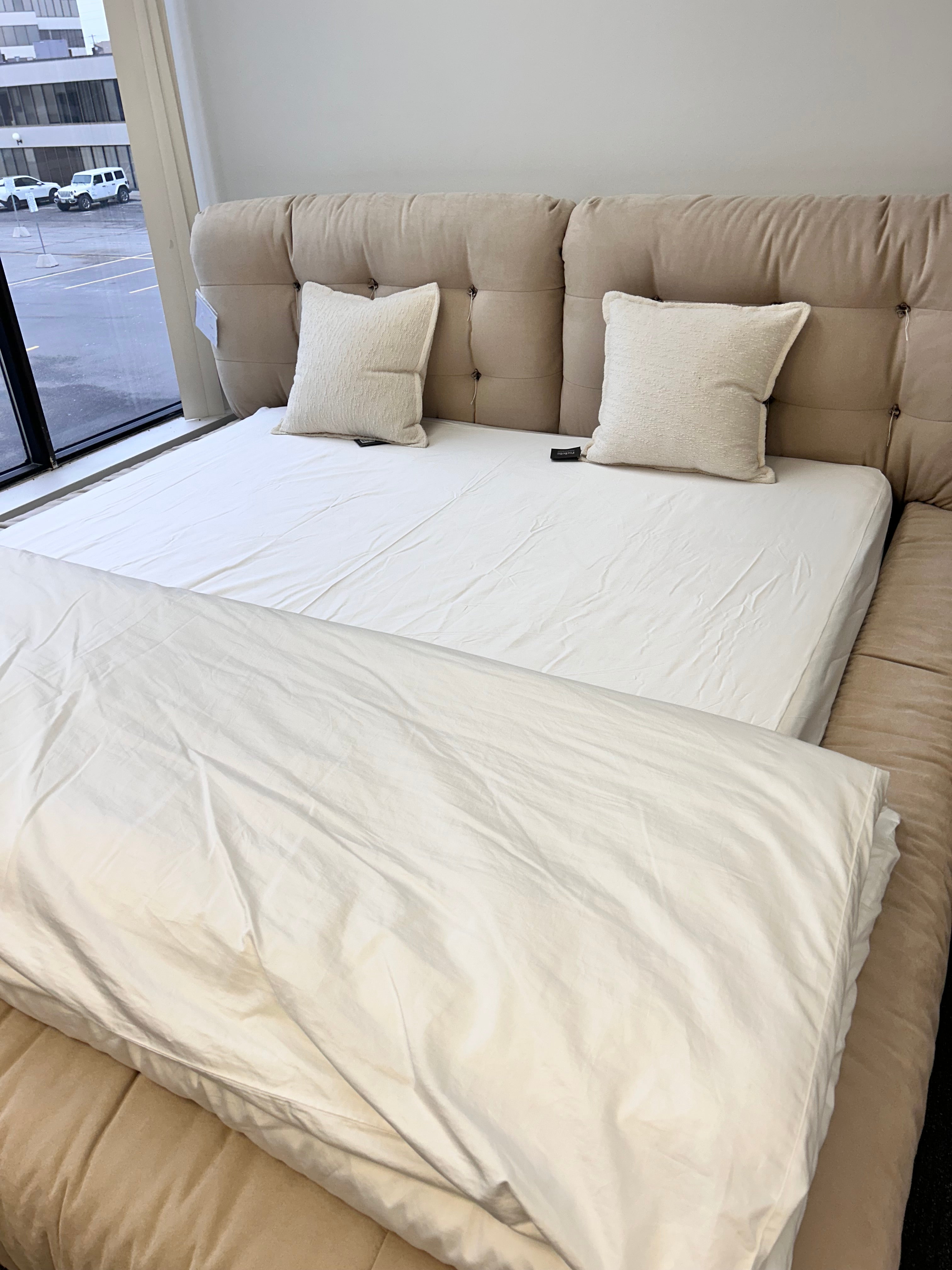 Long Staple Cotton Sateen Duvet Cover