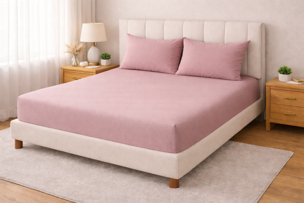 Long Staple Cotton Sateen Fitted Sheet